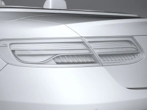 Mercedes-Benz E-class Cabriolet AMG Line 2021 3D Model