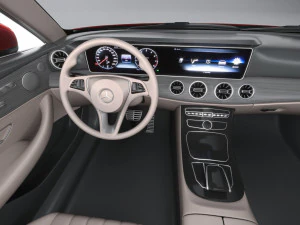 Mercedes-Benz E-class Cabriolet AMG Line 2021 3D Model