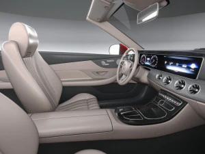 Mercedes-Benz E-class Cabriolet AMG Line 2021 3D Model
