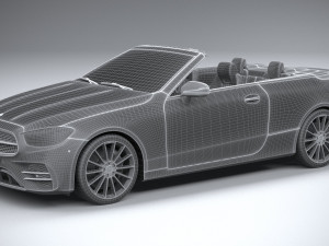 Mercedes-Benz E-class Cabriolet AMG Line 2021 Modèle 3D