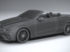 Mercedes-Benz E-class Cabriolet AMG Line 2021 Modèle 3D
