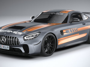 Mercedes-Benz AMG GT4 2020 Modèle 3D