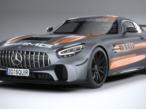 Mercedes-Benz AMG GT4 2020 Modèle 3D