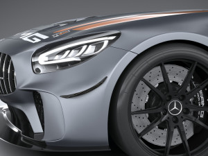 Mercedes-Benz AMG GT4 2020 Modèle 3D