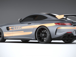 Mercedes-Benz AMG GT4 2020 Modèle 3D