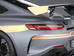 Mercedes-Benz AMG GT4 2020 Modèle 3D