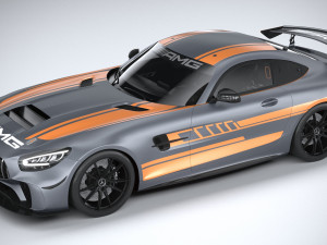 Mercedes-Benz AMG GT4 2020 Modèle 3D