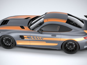 Mercedes-Benz AMG GT4 2020 Modèle 3D
