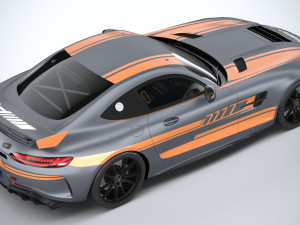 Mercedes-Benz AMG GT4 2020 Modèle 3D