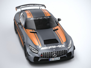 Mercedes-Benz AMG GT4 2020 Modèle 3D