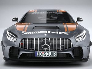 Mercedes-Benz AMG GT4 2020 Modèle 3D