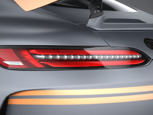 Mercedes-Benz AMG GT4 2020 Modèle 3D