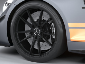 Mercedes-Benz AMG GT4 2020 Modèle 3D
