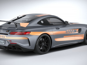 Mercedes-Benz AMG GT4 2020 Modèle 3D