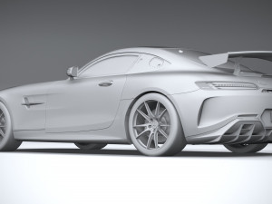 Mercedes-Benz AMG GT4 2020 Modèle 3D