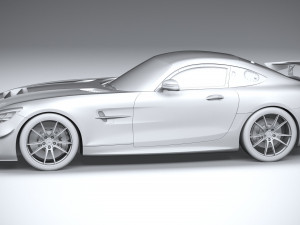 Mercedes-Benz AMG GT4 2020 Modèle 3D