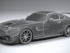 Mercedes-Benz AMG GT4 2020 Modèle 3D