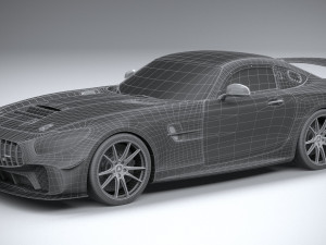 Mercedes-Benz AMG GT4 2020 Modèle 3D