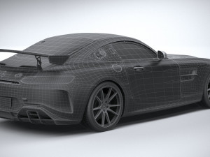 Mercedes-Benz AMG GT4 2020 Modèle 3D