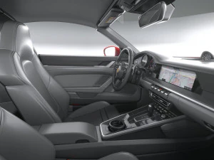 Porsche 911 Targa 2021 3D Model