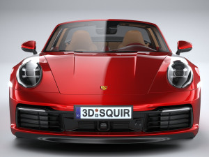 Porsche 911 Targa 4S Heritage 2021 Modelo 3D