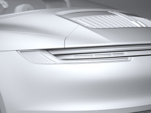 Porsche 911 Targa 4S Heritage 2021 Modelo 3D