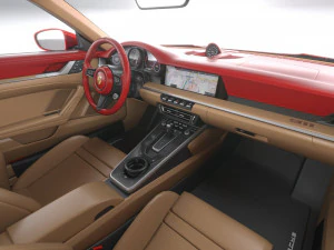 Porsche 911 Targa 4S Heritage 2021 3D Model