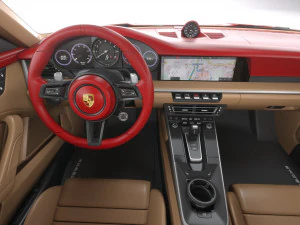 Porsche 911 Targa 4S Heritage 2021 3D Model