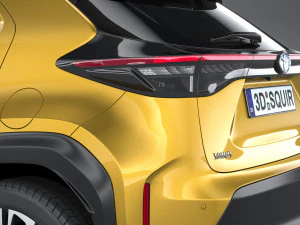 Toyota Yaris Cross 2021 3D Model