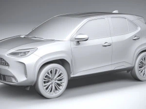 Toyota Yaris Cross 2021 3D Model