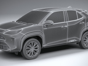 Toyota Yaris Cross 2021 Modello 3D