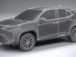 Toyota Yaris Cross 2021 3D Model