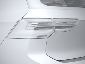 Volkswagen Golf GTI 5-door 2020 Lowpoly 3D मॉडल