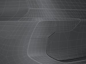 Volkswagen Golf GTI 5-door 2020 Lowpoly 3D Model