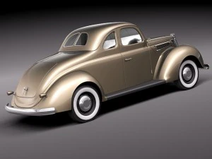 F1937 coupe 3D Model
