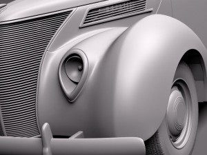 F1937 coupe 3Dモデル