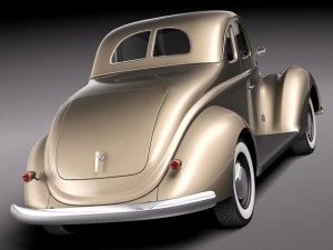 F1937 coupe 3D Model