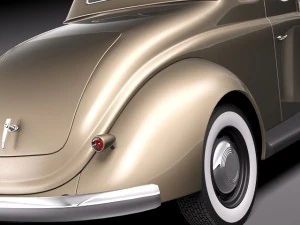 F1937 coupe 3D Model