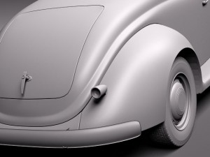 F1937 coupe 3Dモデル
