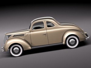 F1937 coupe 3Dモデル