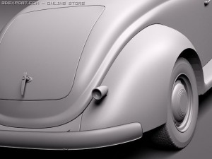 F1937 coupe 3Dモデル
