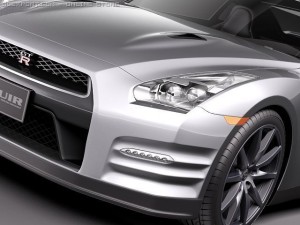 Nissan GTR 2011 3D-Modell