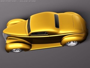 F1937 custom streetrod 3D Model