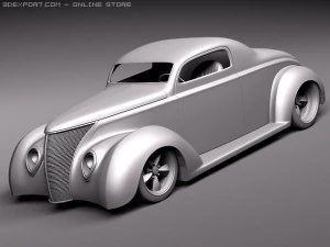 F1937 custom streetrod 3D Model