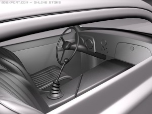 F1937 custom streetrod 3D Model