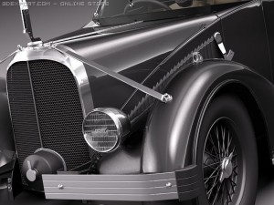 Avions Voisin C25 Aerodyne 1935 3D Модель