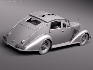 Avions Voisin C25 Aerodyne 1935 3D Модель