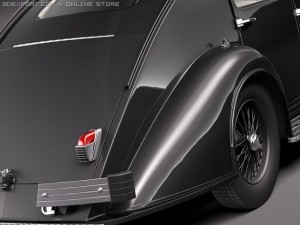 Avions Voisin C25 Aerodyne 1935 3D Модель