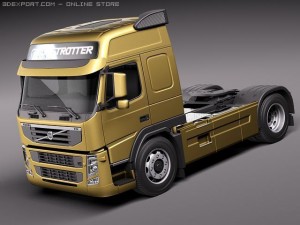 Volvo FM 12 2011 3D Model