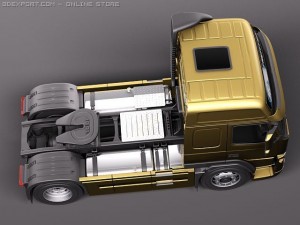 Volvo FM 12 2011 3D Modell